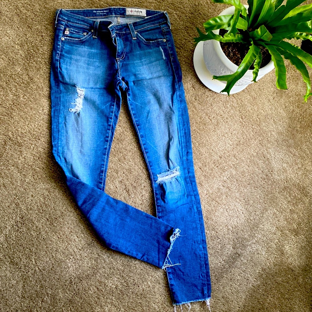 AG-ED DENIM (Adriano Goldschmied) Jeans; The Legging Ankle ( super skinny ankle)